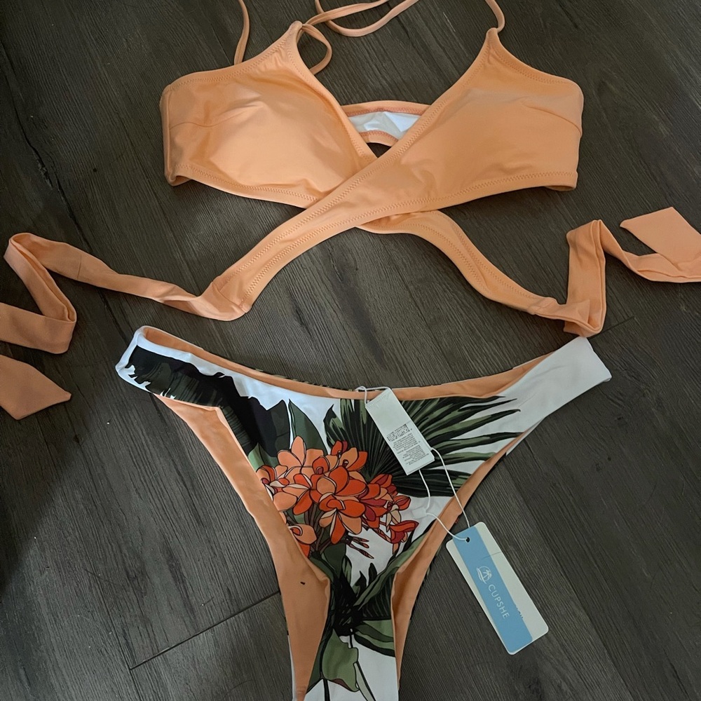 Cupshe 2 piece bathing suit